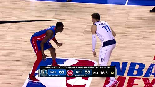 【NBA集錦】腳踩蓮花踏破敵營(yíng) 東契奇無(wú)解突破反手上籃