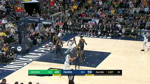 【NBA集錦】這就屬于英雄球了 沃克標(biāo)志性撤步三分入網(wǎng)