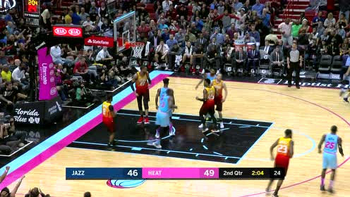 【NBA集锦】老子打的就是精锐！琼斯泰山压顶双手隔扣戈贝尔