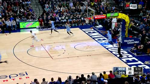【NBA集锦】这配合看的真舒服！约老师头顶连线助飞穆雷空接暴扣虐筐