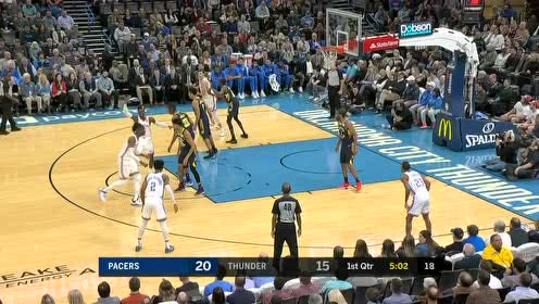 【NBA集锦】手感越投越热 布罗格登外线三分手起刀落