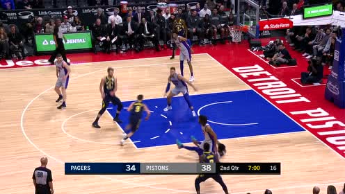 【NBA集錦】麥康奈爾詭異步伐晃倒羅斯 小薩博尼斯籃下強(qiáng)打再下一城
