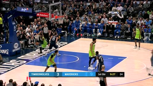 【NBA集锦】怎么切都切不掉他的球！ 东契奇随心所欲一条龙上篮