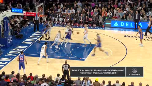 【NBA集锦】身体素质真劲爆 罗宾逊中路突袭滑翔炸筐