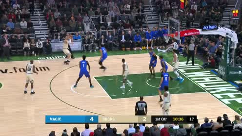 【NBA集锦】富尔茨急停中投稳稳命中 大洛三分穿针还以颜色