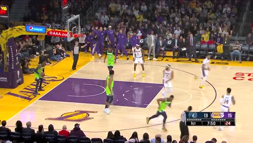 【NBA集锦】1v1根本眉有问题!浓眉转身暴扣一气呵成