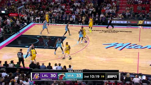 【NBA集錦】詹姆斯投籃再遭火鍋伺候 納恩頂著魔獸上籃命中