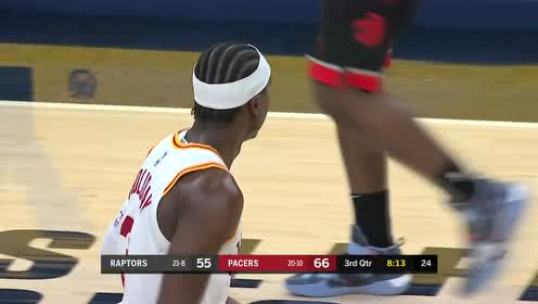 【NBA集锦】抢断反击风驰电掣 霍乐迪助飞沃伦双臂炸筐