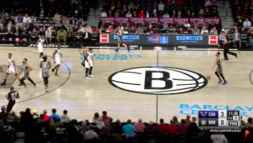 【NBA集锦】华盛顿首次三分试投稳稳命中 哈里斯反击高抛上篮作出回应