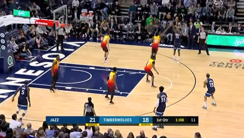 【NBA集锦】撤步干拔甩开防守 维金斯中投甩狙干脆利落
