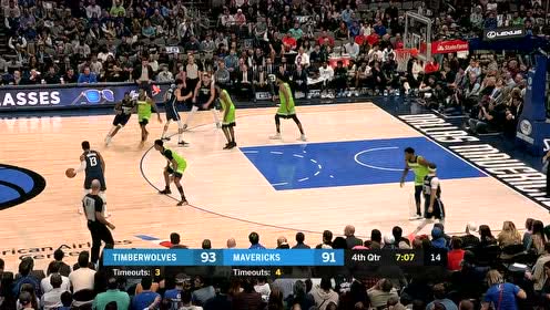 【NBA集锦】唐斯内线大打小翻身跳投命中 布朗森反击三分强势回应
