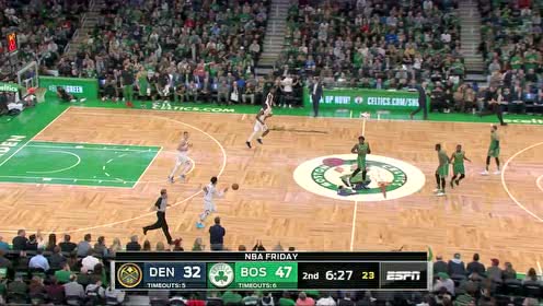 【NBA集锦】防守第一的球队都防不住你 沃克压哨高难度翻身跳投令人吃惊