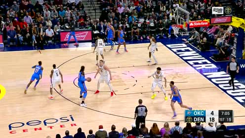 【NBA集錦】雷霆玩起二人轉(zhuǎn) 納德佯裝突破助亞當(dāng)斯劈扣