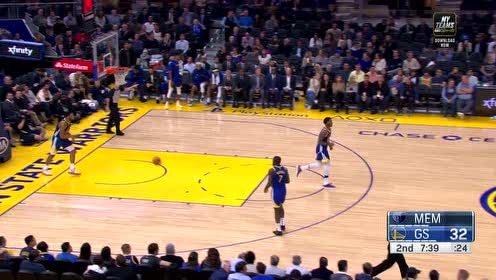 【NBA集锦】说来就来不手软 莫兰特弧顶三分一箭穿心