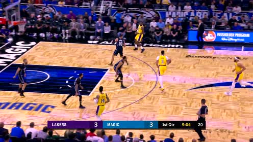 【NBA集锦】浓眉正面硬刚艾萨克弹筐而出 麦基机敏补篮拿下2分