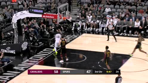 【NBA集錦】攻防一體！德羅贊搶斷反擊一條龍暴扣