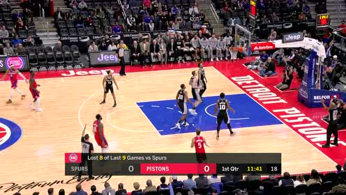 【NBA集锦】庄神反击送助攻 肯纳德急停三分稳稳命中