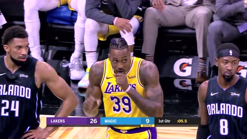 【NBA集锦】霍华德被替换上场 他曾经的主场瞬间嘘声四起