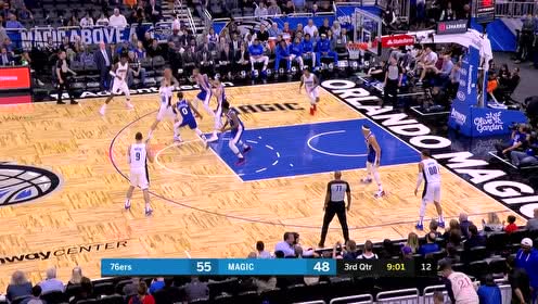 【NBA集锦】富尼耶腰位好策应 富尔茨肆意溜底线吃饼上篮