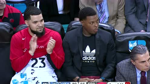 【NBA集锦】由内而外散发自信 鲍威尔弧顶干拔三分抬手就有