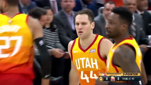 【NBA集錦】主場氣勢壓制 博格達外線抬手三分取開門紅