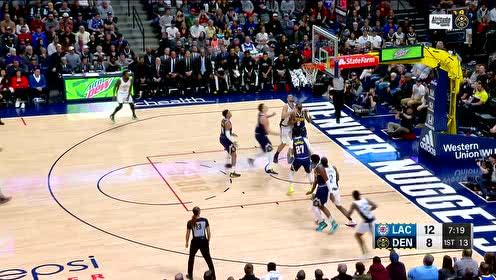 【NBA集锦】你还真就是个弟弟 莱昂纳德转身跳投迎射穆雷