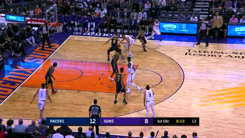 【NBA集锦】华丽突破撕裂防线 乌布雷突破抛投蒂花之秀