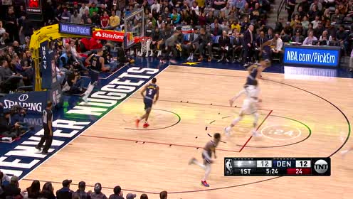 【NBA集锦】博格丹诺维奇三分空心入网 莫里斯右翼三分强势回应