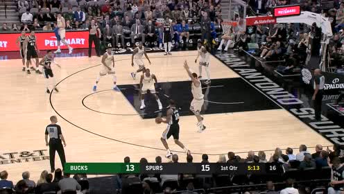 【NBA集锦】胳膊长就是可以为所欲为 字母哥抢断德罗赞飞身暴扣