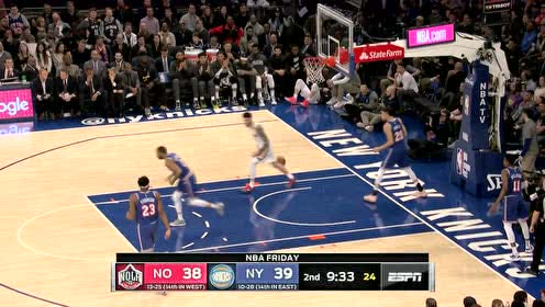 【NBA集錦】老虎不發(fā)威當(dāng)我凱蒂貓？摩爾長(zhǎng)傳球哥直殺敵營(yíng)滑翔劈扣