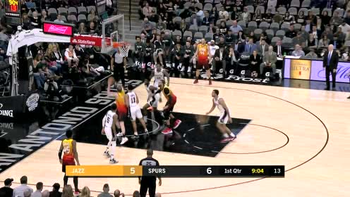 【NBA集錦】籃下就是無解的存在 戈貝爾高高躍起暴力補(bǔ)扣