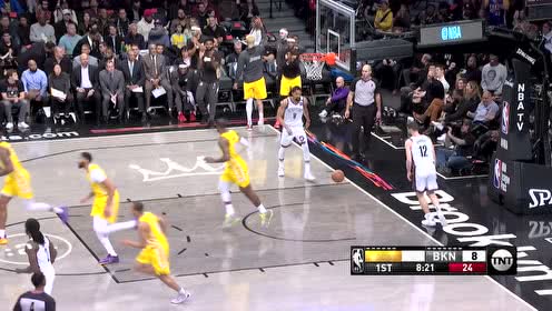 【NBA集锦】老虎不发威当我凯蒂猫?詹皇发起反击内中外豪取七分