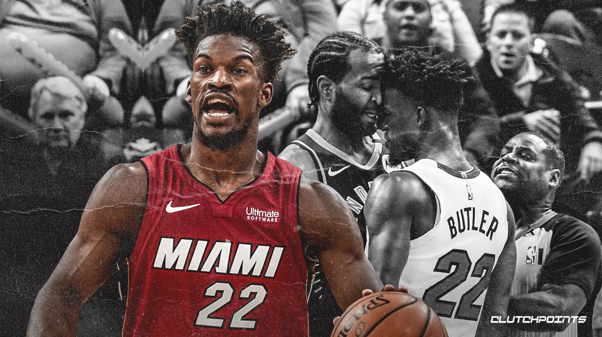 热火队球星吉米巴特勒罚球时网队球迷高呼tj沃伦