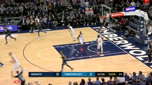 【NBA集錦】高炮臺太恐怖 唐斯轉(zhuǎn)身后撤步三分無人能擋