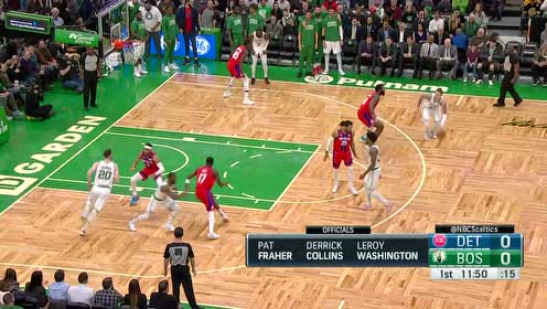 【NBA集锦】先来个三分热热身！沃克外线迎人飙射手起刀落