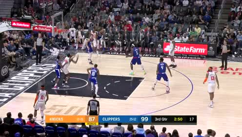 【NBA集锦】他今天打得太难受了 罗宾逊遭格拉德凶残切球人懵了