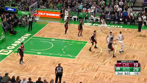 【NBA集锦】给低年级同学上上课 塔图姆对位科比怀特翻身跳投入网