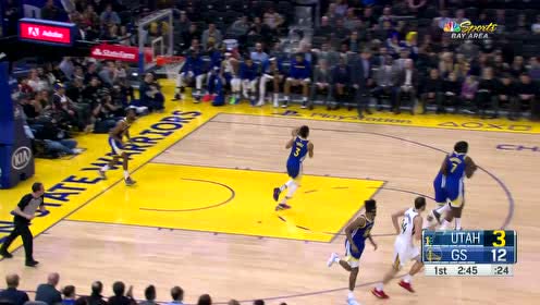 【NBA集錦】來(lái)到爵士表現(xiàn)十分亮眼 克拉克森找準(zhǔn)位置狙擊三分