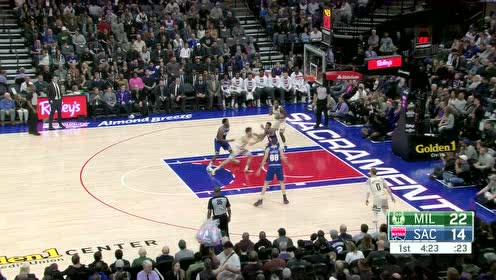 【NBA集錦】在不得分就花了 阿里扎反擊接球多筆追帽機智上籃