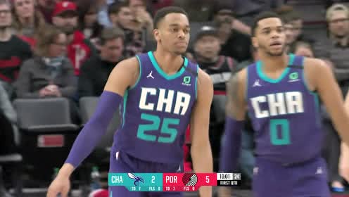 【NBA集錦】旱地拔蔥彈地起飛 華盛頓空中轟炸雙臂補扣