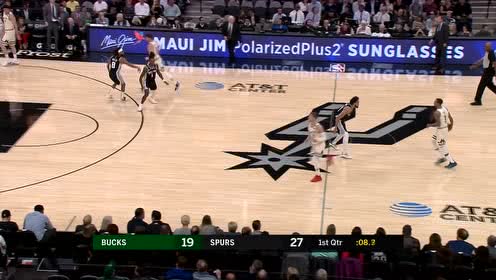 【NBA集锦】只身一人又何妨 怀特迎多人强投坚决命中