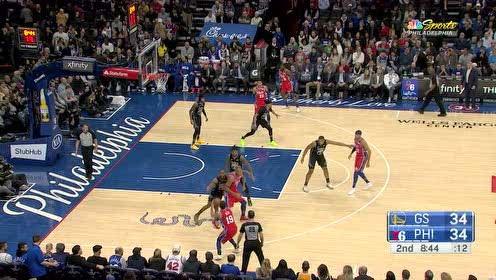 【NBA集锦】扛起进攻大旗 内托里突外投拿下三杀连取8分