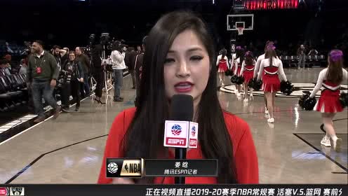 【NBA集锦】前方连线姜晗:篮网主场庆祝中国新年 众多球员为科比更改球衣号码