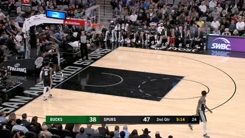 【NBA集锦】穆雷急停出手完美入筐 布莱德索助攻字母哥空切挑篮