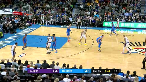 【NBA集錦】亞當斯籃下補籃得手 庫茲馬急停拋投以牙還牙