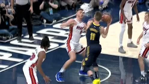 【NBA集錦】麥康奈爾擊地妙傳 助攻薩博尼斯上籃輕取兩分