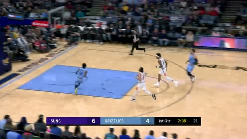 【NBA集锦】垂直升降暴力炸筐 莫兰特反击快攻技惊四座