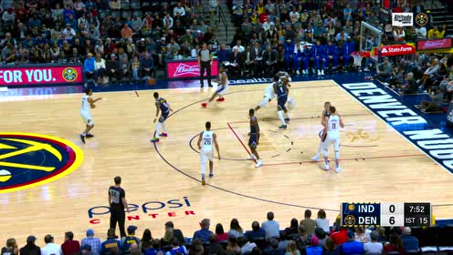 【NBA集錦】這手感也太好了 沃倫籃下發(fā)力失衡命中2+1