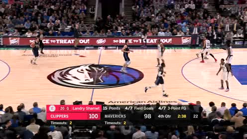 【NBA集锦】小伙子出手稳准狠 沙梅特左翼三分百步穿杨