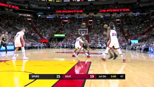 【NBA集锦】能让你一直欺负嘛 米尔斯接球急停跳投精准入网